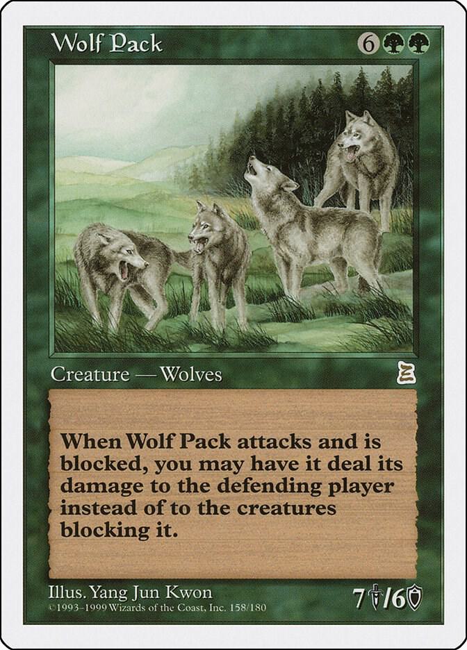 Wolf Pack 158 card from Portal Three Kingdoms