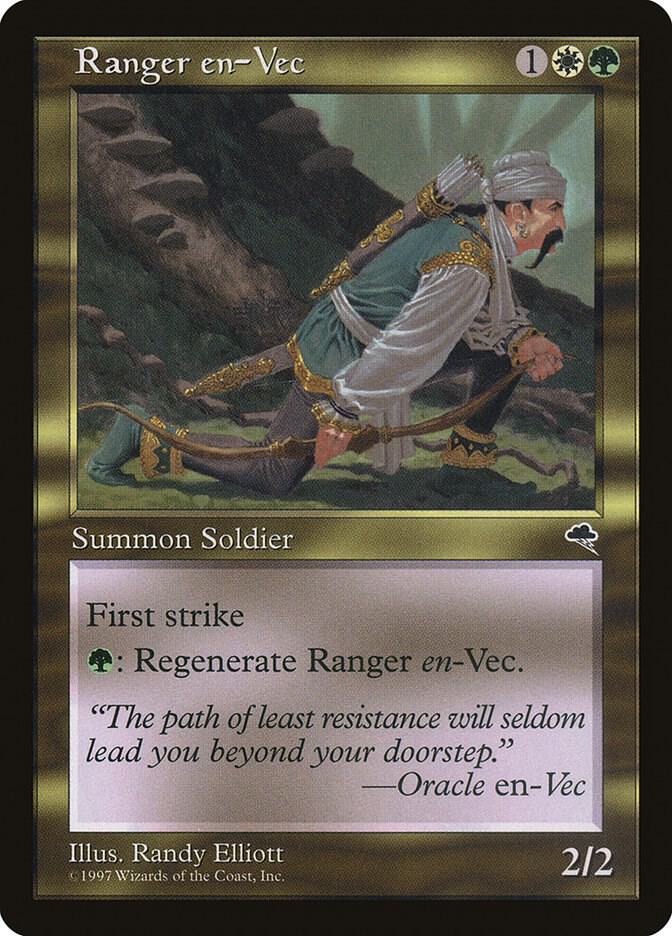 Ranger en-Vec 268 card from Tempest