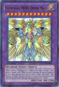 Elemental HERO Divine Neos LCGX-EN077 card from Legendary Collection 2