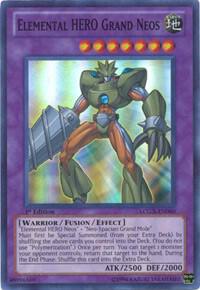 Elemental HERO Grand Neos LCGX-EN060 card from Legendary Collection 2