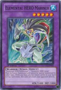 Elemental HERO Mariner LCGX-EN054 card from Legendary Collection 2