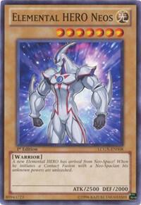 Elemental HERO Neos LCGX-EN008 card from Legendary Collection 2