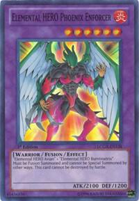 Elemental HERO Phoenix Enforcer LCGX-EN138 card from Legendary Collection 2