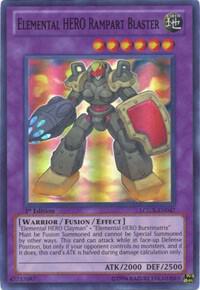 Elemental HERO Rampart Blaster LCGX-EN047 card from Legendary Collection 2