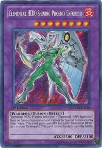 Elemental HERO Shining Phoenix Enforcer LCGX-EN139 card from Legendary Collection 2