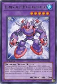 Elemental HERO Steam Healer LCGX-EN051 card from Legendary Collection 2
