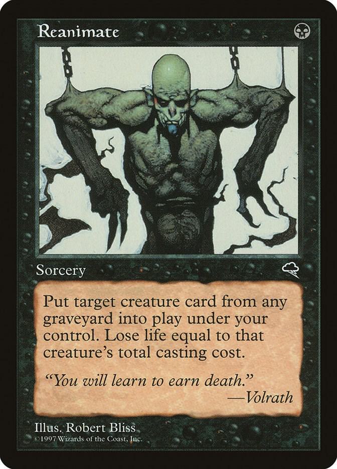 Reanimate 151 card from Tempest