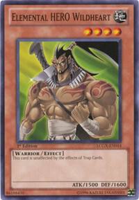 Elemental HERO Wildheart LCGX-EN014 card from Legendary Collection 2
