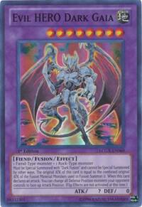 Evil HERO Dark Gaia LCGX-EN069 card from Legendary Collection 2