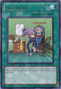 Fake Hero LCGX-EN093 card from Legendary Collection 2