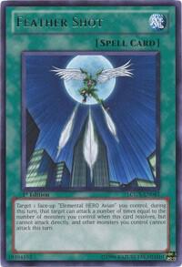 Feather Shot LCGX-EN083 card from Legendary Collection 2