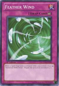 Feather Wind LCGX-EN109 card from Legendary Collection 2