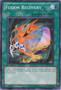 Fusion Recovery LCGX-EN212 card from Legendary Collection 2