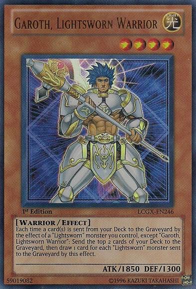 Garoth, Lightsworn Warrior LCGX-EN246 card from Legendary Collection 2