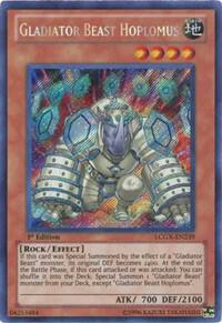Gladiator Beast Hoplomus LCGX-EN239 card from Legendary Collection 2
