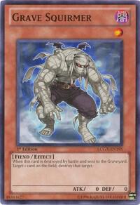 Grave Squirmer LCGX-EN195 card from Legendary Collection 2
