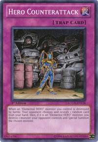 Hero Counterattack LCGX-EN118 card from Legendary Collection 2