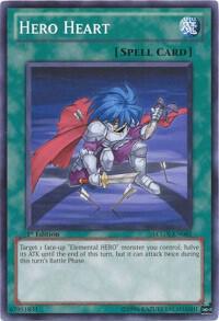 Hero Heart LCGX-EN085 card from Legendary Collection 2