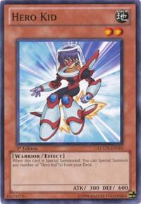 Hero Kid LCGX-EN016 card from Legendary Collection 2