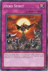 Hero Spirit LCGX-EN117 card from Legendary Collection 2