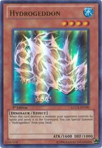 Hydrogeddon LCGX-EN190 card from Legendary Collection 2