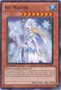 Ice Master LCGX-EN202 card from Legendary Collection 2
