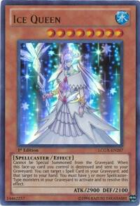 Ice Queen LCGX-EN207 card from Legendary Collection 2