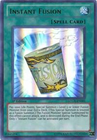 Instant Fusion LCGX-EN095 card from Legendary Collection 2