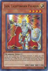 Jain, Lightsworn Paladin LCGX-EN245 card from Legendary Collection 2