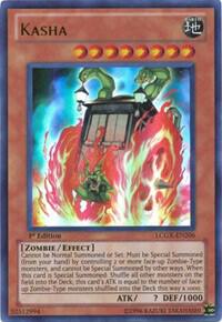 Kasha LCGX-EN206 card from Legendary Collection 2