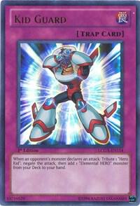 Kid Guard LCGX-EN114 card from Legendary Collection 2