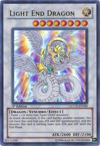Light End Dragon LCGX-EN189 card from Legendary Collection 2