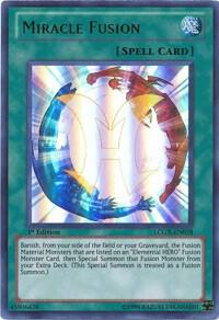 Miracle Fusion LCGX-EN078 card from Legendary Collection 2