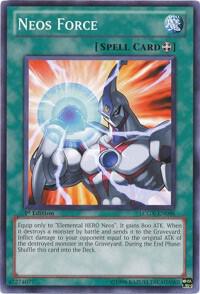 Neos Force LCGX-EN096 card from Legendary Collection 2