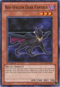 Neo-Spacian Dark Panther LCGX-EN019 card from Legendary Collection 2