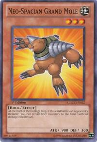 Neo-Spacian Grand Mole LCGX-EN022 card from Legendary Collection 2