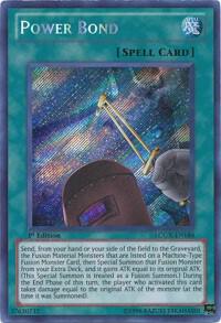 Power Bond LCGX-EN184 card from Legendary Collection 2