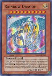 Rainbow Dragon LCGX-EN162 card from Legendary Collection 2