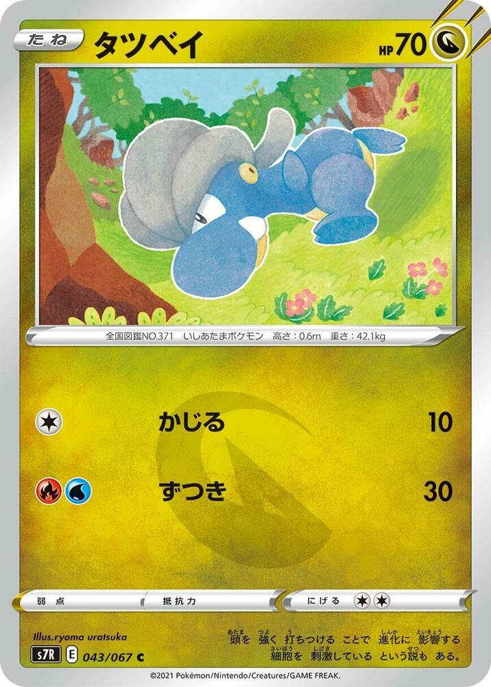 Bagon 043/067 card from S7R: Blue Sky Stream
