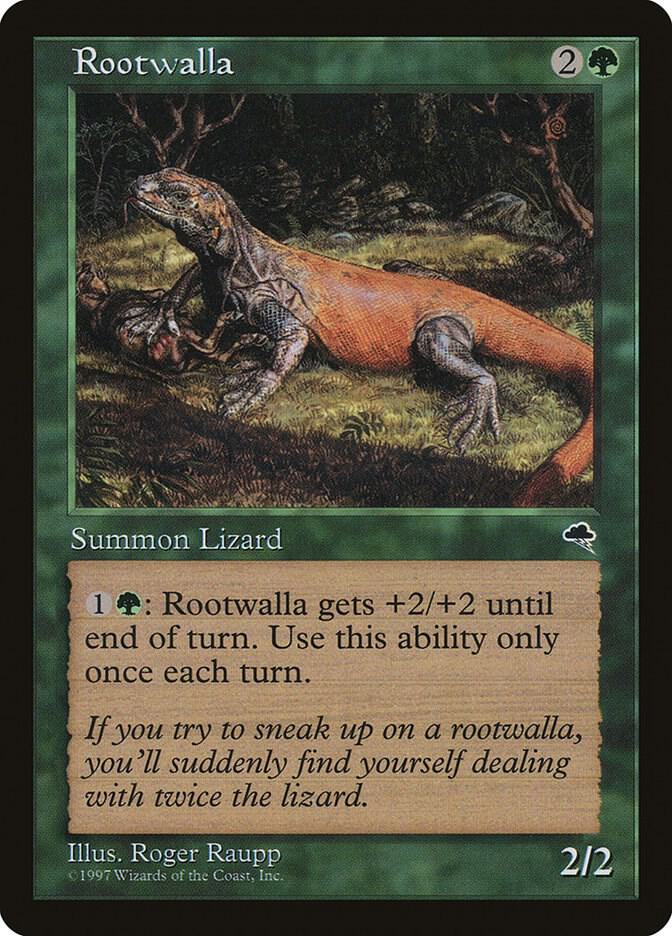 Rootwalla 252 card from Tempest