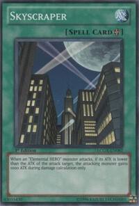 Skyscraper LCGX-EN082 card from Legendary Collection 2