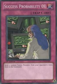 Success Probability 0% LCGX-EN261 card from Legendary Collection 2