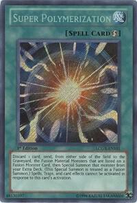 Super Polymerization LCGX-EN101 card from Legendary Collection 2