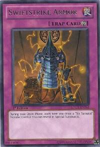 Swiftstrike Armor LCGX-EN263 card from Legendary Collection 2