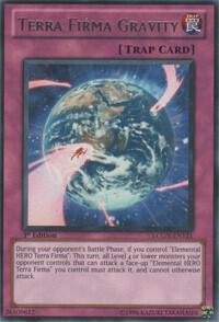 Terra Firma Gravity LCGX-EN121 card from Legendary Collection 2