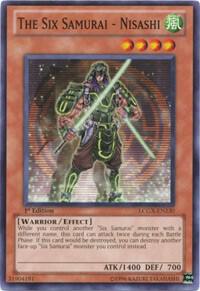 The Six Samurai - Nisashi LCGX-EN230 card from Legendary Collection 2