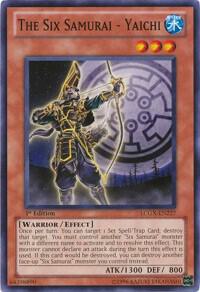The Six Samurai - Yaichi LCGX-EN227 card from Legendary Collection 2
