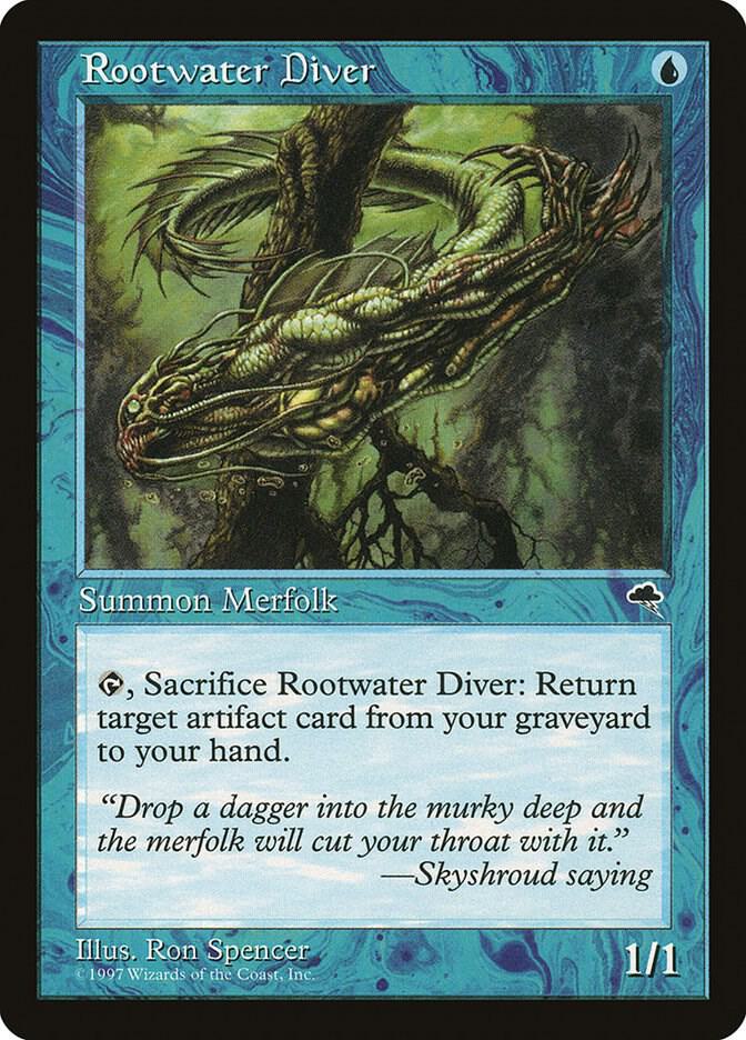 Rootwater Diver 81 card from Tempest