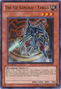 The Six Samurai - Yariza LCGX-EN229 card from Legendary Collection 2