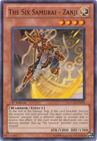 The Six Samurai - Zanji LCGX-EN231 card from Legendary Collection 2
